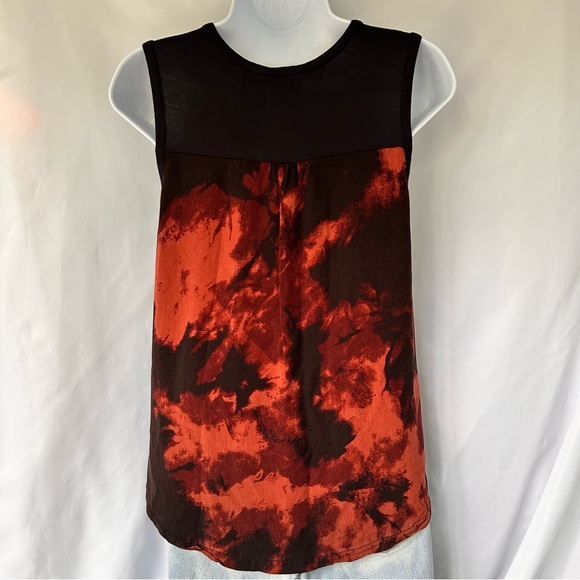 Harley-Davidson Womens Sleeveless Scoop Neck Skull Flower Flowy Tank Top XS - Picture 2 of 6